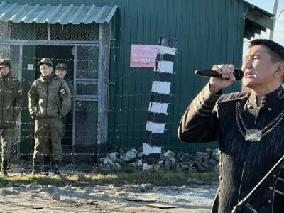 Артисты из Якутии выступили перед мобилизованными земляками в Хабаровском крае