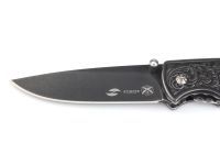 Нож складной Stinger FK-S055B, сталь 3Cr13., дерево