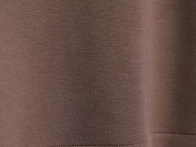 Поло с воротником на молнии, Коричневый