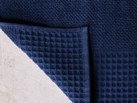 Полотенце махровое Cecile, синее