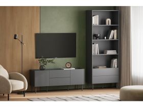ТВ-тумба Дигарс 143x60 Графитовый