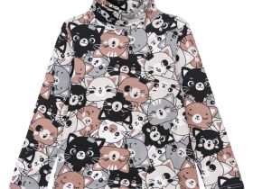 Водолазка трикотажная для девочек