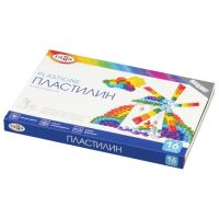 Набор пластилина Гамма "Классический", 16 цветов, 320 г, со стеком, картон