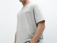 Футболка с принтом, Бежевый