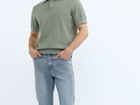 Зауженные джинсы Slim, Голубой