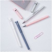 Ручка гелевая MESHU "Cutes" синяя, 0,5 мм, стираемая, корпус ассорти