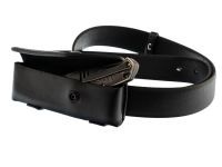 Чехол горизонтальный для складного ножа на пояс, 140 мм, 1 кнопка