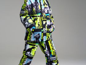 Комплект текстильный с полиуретановым покрытием для мальчиков: куртка, брюки