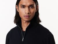 Мужской свитер Lacoste на молнии из органического хлопка