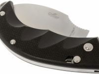 Нож складной LionSteel Skinner 8901 G10, сталь 440C Satin Finish, рукоять стеклотекстолит, чёрный