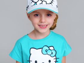 Кепка текстильная для девочек