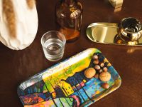 Поднос "Зимний Пейзаж"