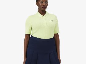 Женское поло Lacoste приталенного кроя L.12.D