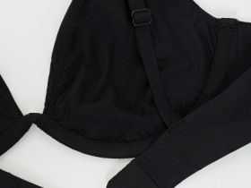 Бюстгальтер на косточках, Черный