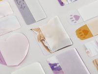 Наклейки бумажные для маркировки MESHU "Neko", 11,5*20 см, пакет европодвес