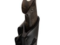 Нож Воронёнок, сталь M398, рукоять кап карельской березы