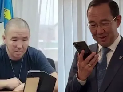 Глава Якутии поздравил Алексея Петрова с присвоением звания Героя России