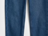 Утеплённые джинсы Mom, Синий