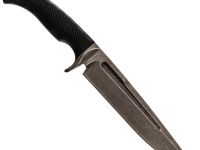 Тактический нож Конунг, сталь 8Сr13MoV, рукоять резинопласт, черный