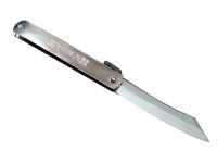 Нож складной Higonokami, сталь SK-5, рукоять нержавеющая сталь, серый