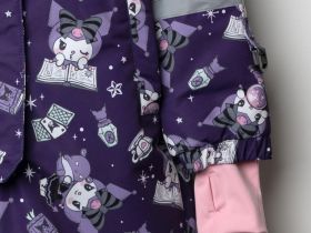 Комбинезон текстильный с полиуретановым покрытием для девочек