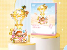 4113_MK Конструктор Полет на желтом воздушном шаре