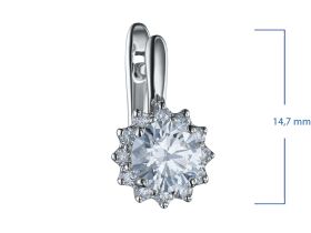 Серьги из белого золота э4012сг05210007_white