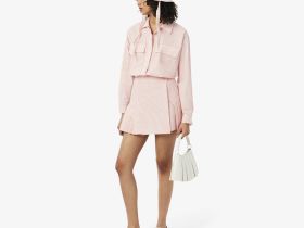 Женская хлопковая юбка Lacoste