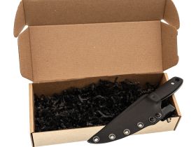 Нож Barmaley Knives Буратино L, сталь VG-10, рукоять G10, черный