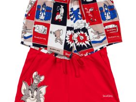 Шорты трикотажные для девочек, 2 шт в комплекте