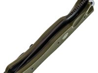 Складной нож Офицерский-С, сталь D2, рукоять пластик, зелёный
