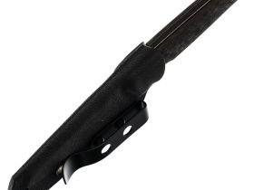 Туристический нож Kansept Parr blackwash сталь S35VN, рукоять Shred Carbon Fiber