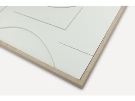 Картина Рельеф Белый 50x70