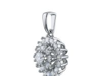 Подвеска из белого золота э4712пд07163600