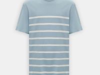 Футболка из хлопка в полоску
