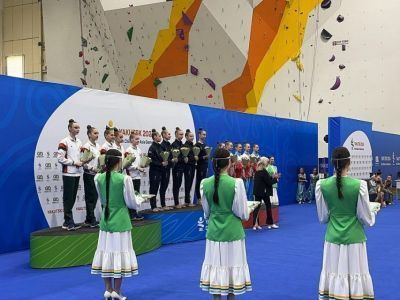 Золотую и бронзовую медали выиграла сборная Якутии по художественной гимнастике на играх «Дети Азии»