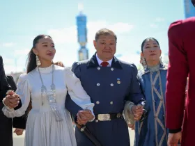 Массовый осуохай исполнили на главной площади Якутска