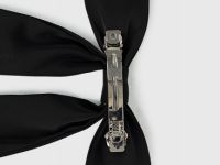 Заколка-бант для девочек, Черный