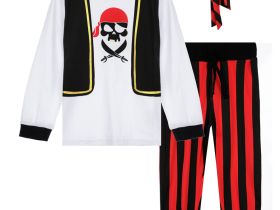 Карнавальный костюм Пирата: лонгслив, брюки, шапка для мальчика