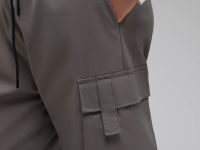 Брюки-карго с эластичным поясом