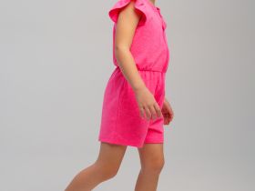 Комбинезон трикотажный для девочек