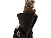 Нож Сайга, сталь булат, художественное литье, рукоять карельская береза