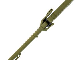 Тактический нож Mr.Blade Leshiy serrated stonewash, сталь AUS-8, рукоять OD Green Elastron