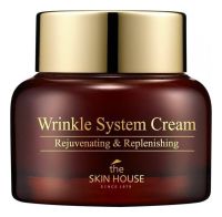 Антивозрастной крем для лица с коллагеном Wrinkle System Cream: Крем 50г