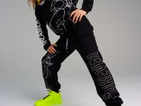 Брюки трикотажные для девочек