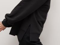 Толстовка свободного силуэта из хлопка