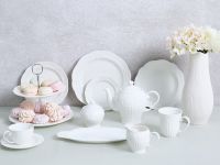 Тарелка Emboss White II