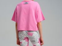 Брюки трикотажные для девочек (легинсы укороченные)