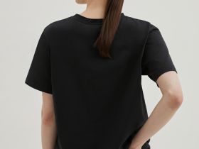 Футболка из хлопка с принтом