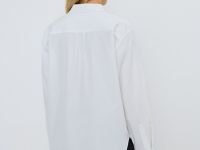 Рубашка из хлопка, Белый